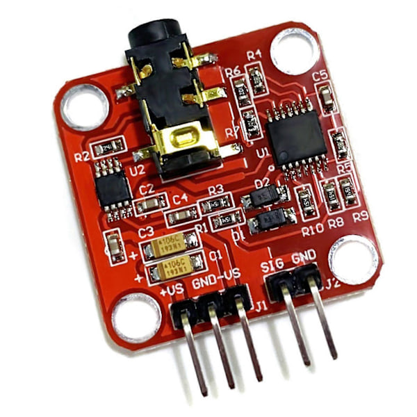 Sensormodul Signal Emg Emg Råsignalinsamling Elektronisk Enhet