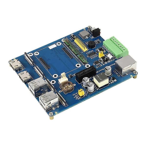 För Cm4 Poe Expansionskort Poe/rs485/rs232 Rpi Compute Module 4 Lite/emmc 1st