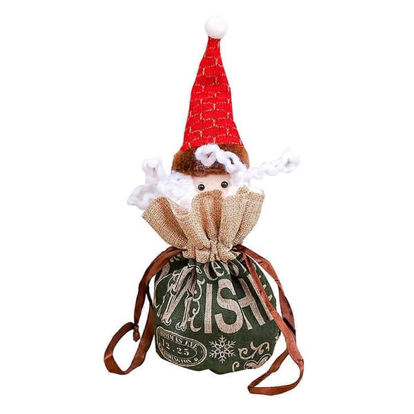 Julklappspåse Present Julartiklar Snögubbe/Älg/Jultomte Form 2