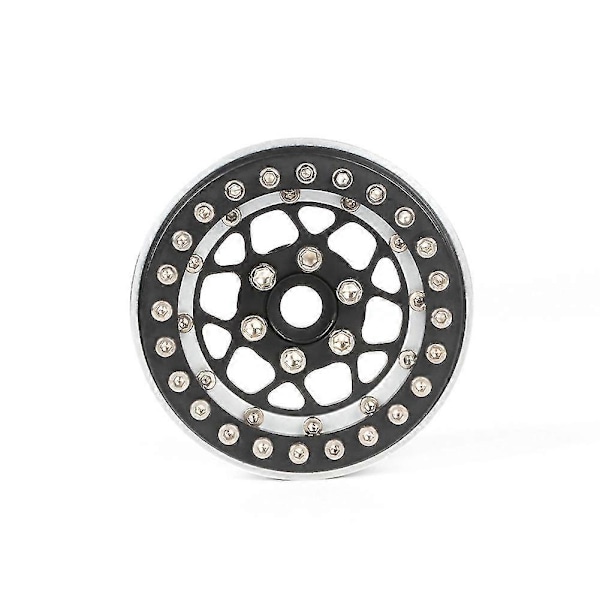 4st 1.9 Tum Aluminium Beadlock Hjulnav Hjul Fälg För 1/10 Rc Crawler Bil Axial Scx10 Trx4 Rc4wd
