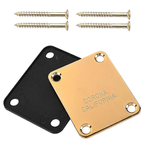 Krom Elektrisk Gitarr Halsplatta Halsplatta Fix Tl Elektrisk Gitarr Halsfogbräda Gitarrtillbehör