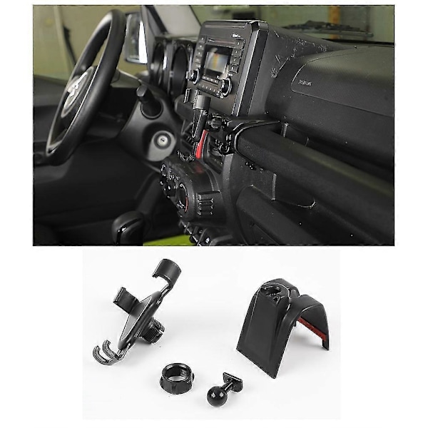 Bilholder Mobiltelefonholder GPS Stativ Brakett Passer For Jimny Jb74 Jb64 2019-2021 2022 Interiør Acce