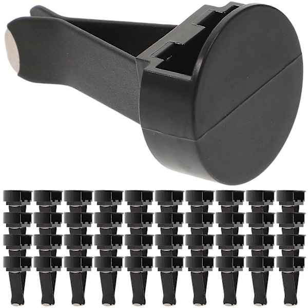 100 kpl Auton Tuuletusaukko Klipsit Automaattinen Tuuletusaukko Klipsi Ilmanraikastin DIY Auto Auton Tuuletusaukko Klipsit