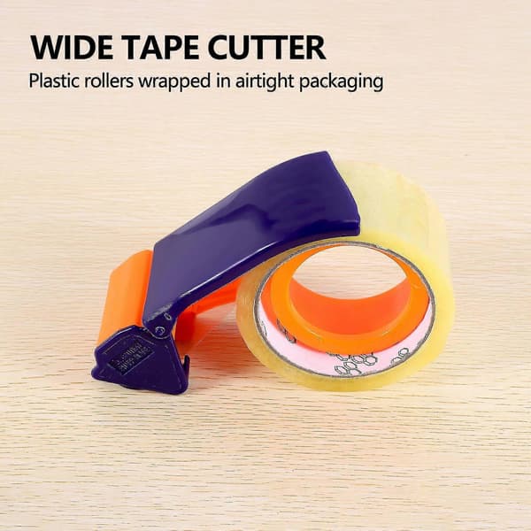 Forsegling Emballasje Pakke Plast Rull 2\" Bredde Tape Kutter Dispenser