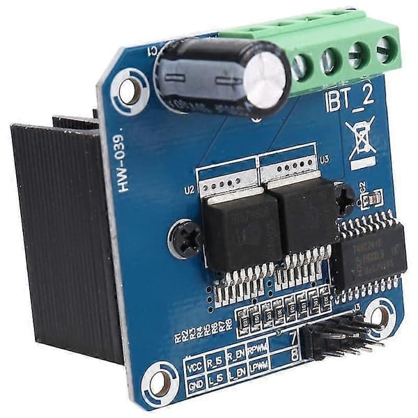 Bts7960 43a H-bro Høydrivermodul/ DIY Bilstrømmodul