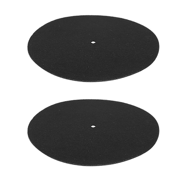 2 stk. Enkel Vinyl Beskyttelsespute for Platespillermatter