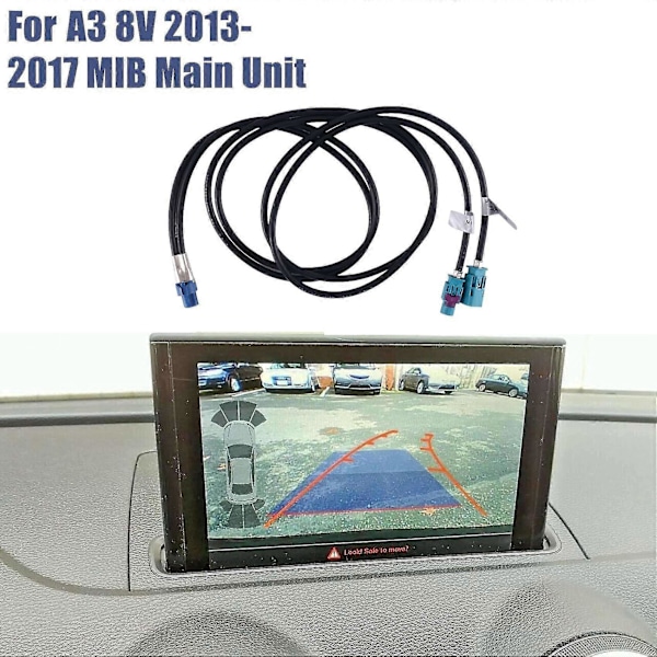 85cm Bil Lvds Videolinjekabel Til A3 8v S3 8p 2013-2017 Navigation Gps Audiokabelledning