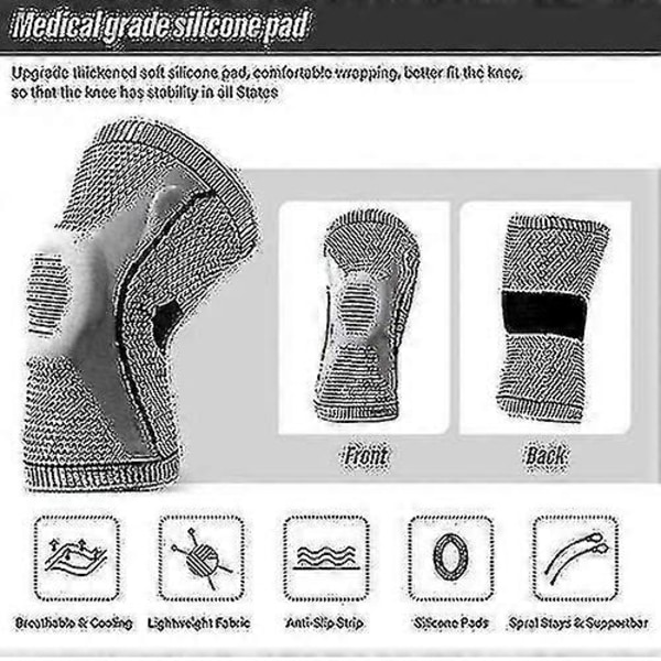 The Ultra Knee Elite Knækompressions Medicinsk Knæbandage Knækompressionsærme M 1PCS