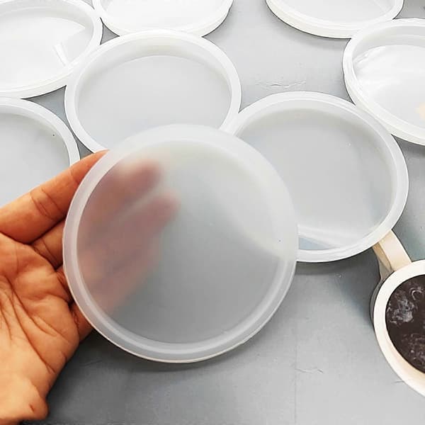 Silikone Epoxy Resin Støbeform Brik Form Rund Form Smykkefremstilling Form
