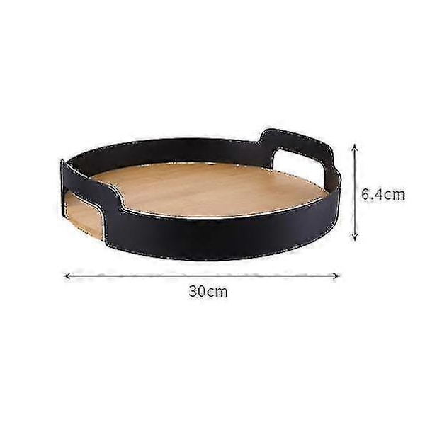 Nordic Kitchen Serveringsbakke, Simpelt og Tidløst Design, Sort lin