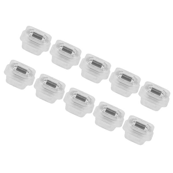 10 stk. Plastik Bil Dør Indsats Trim Strimmel Grommets Clips Kort Indlæg til E46 E90 E91 E92 E93