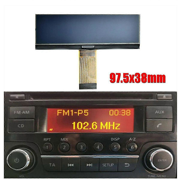 LCD Display Navigation Touch-skærm Til /juke/navara/note/nv200/ //dualis Til Equator