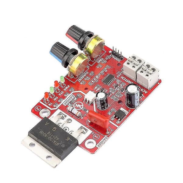 Digital Punktsveisemaskin Tidskontroll Display Punktsveiser Ac 110v 220v Til 9v Transformator Kontroll