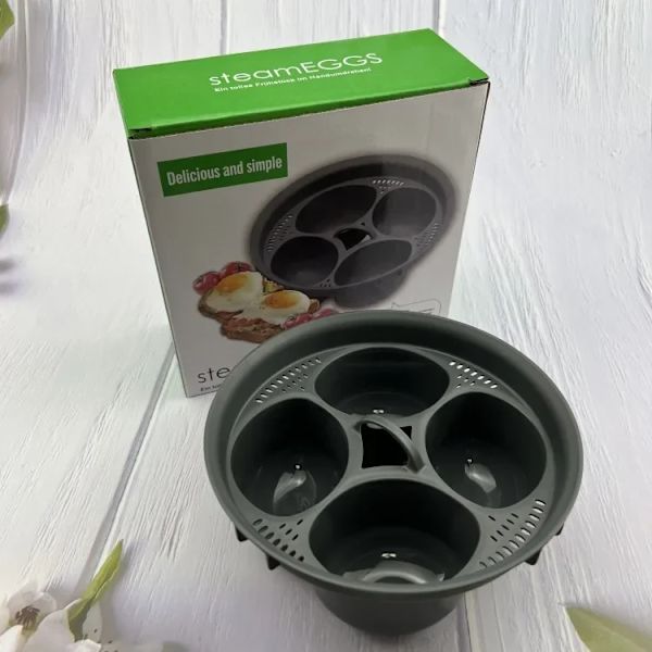 Kök 4 i 1 Bakverk Ång Äggform Kokare Kakform Ugn Bakform för Thermomix TM5 TM6 Tillbehör