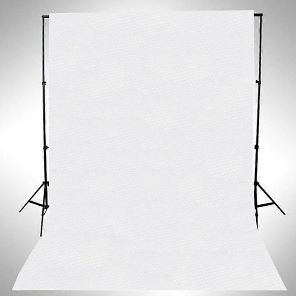 Hvit Tynn Vinyl Fotobakgrunn Studio Foto Rekvisitt Bærbar