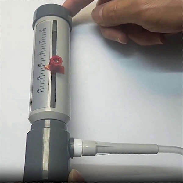 Lab Bordsdispenser Ekonomisk Halvautomatisk Vätskedispenser Hylstyp 5-25 ml Justerbar Vätsketillsats