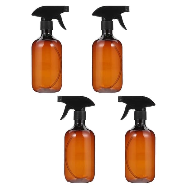 4 st 500ml Tomma Plastflaskor Eterisk Olja Vätskespruta Återfyllningsbara Flaskor