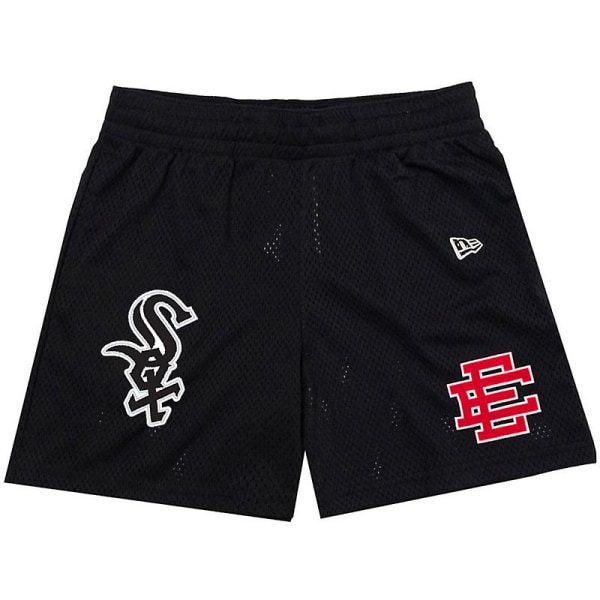 Eric Emanuel EE Basic Shorts för män gymshorts Board Shorts black SQX XL