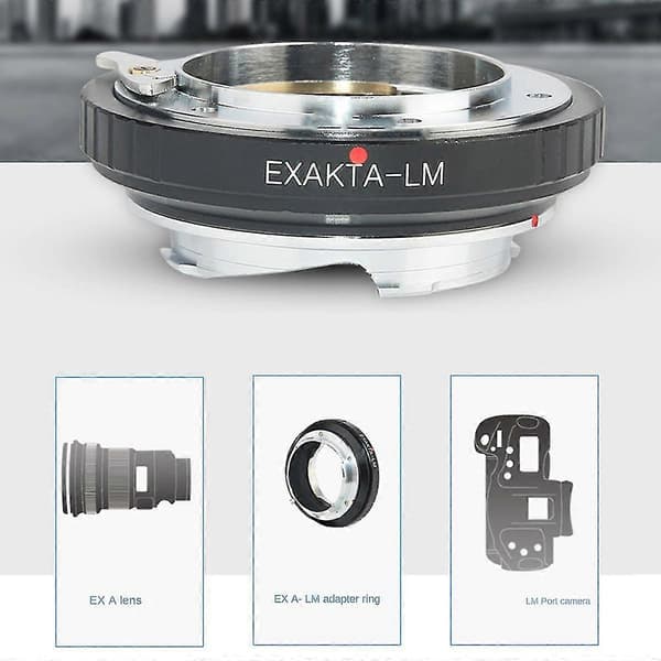 Exa- Adapterring til Aixanta Exakta Exa Es