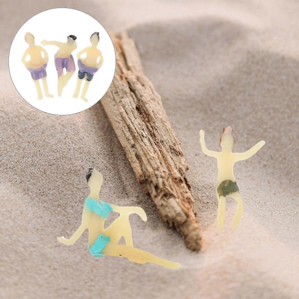 30 st Simuleringsmodell Människor Sandbord Människomodell Landskap Mini Figurer