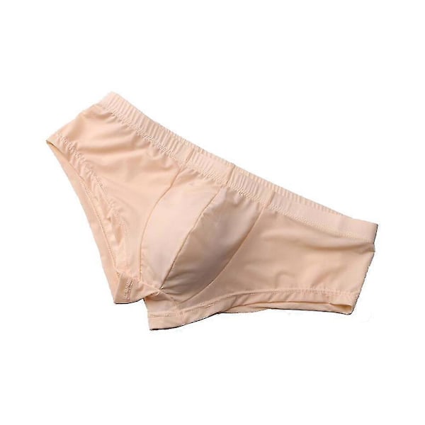 Herr Andningsbara Underkläder Boxerkalsonger Sport Strand Trosor Underbyxor Skin Colour XL