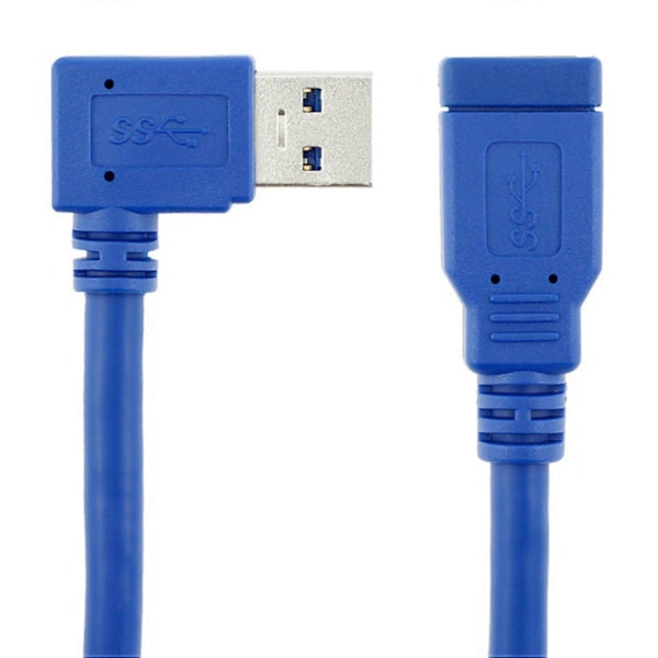 Usb3. 0 Förlängningskabel Höger Vinkel Usb90 Graders Datakabel Usb Anslutningskabel Hane Till Hona Ada