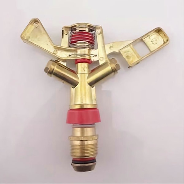 1/2 tomme DN15 Kobber Roterende Sprinkler Havevandings Spraydyse Konnektor