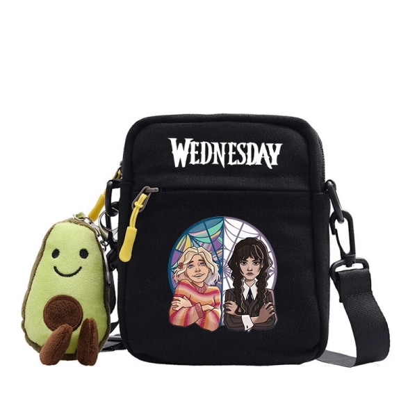 Wednesday Adams Axelväska Spel Anime Messenger Bag style 12