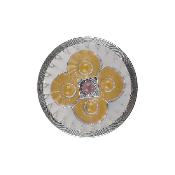 4 * 1w 85-265v E27 Varmhvit LED Lys Lampe Pære Spotlight