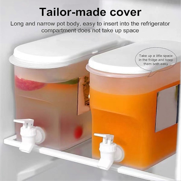 350L Drikkevare Dispenser Koldtvandsspand med Hane Fest Drikke Dispenser til Lemonade Iste Kaffe Vandkande Dispenser