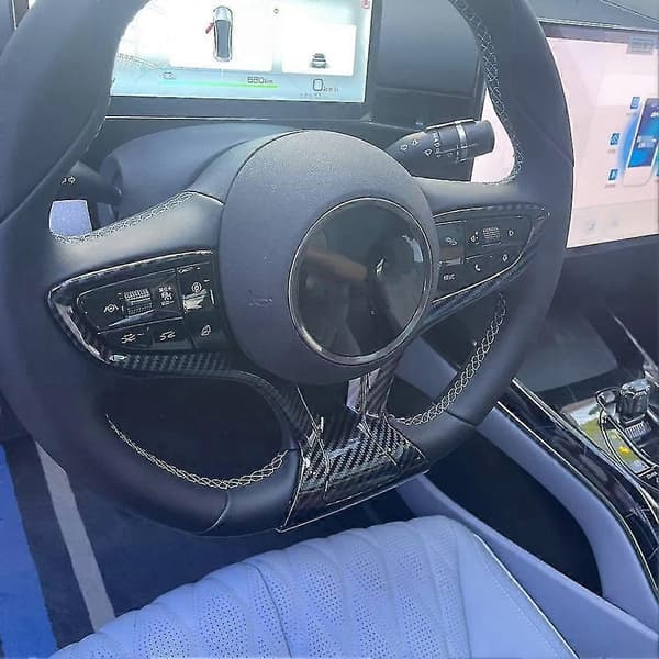 Bil Fiber Abs Rat Panel Cover Stickers Til 2022
