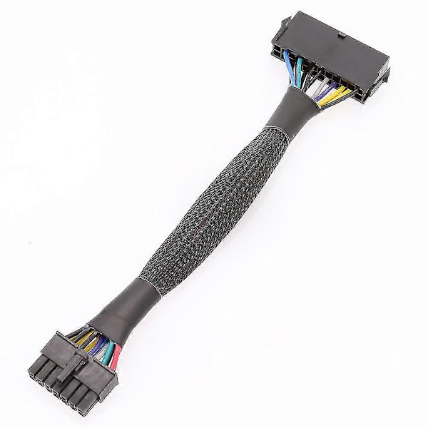 24 Pin Til 14 Pin Atx Psu Hovedadapter Seng Belagt Kabel Til Pc Og Servere 12-tommer (30cm)