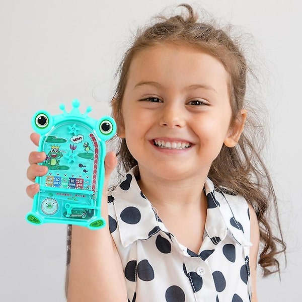 Fick-flipperspel Leksaker Mini Flipper Spel För Barn Kreativa Barns Flipper Spel Portabla Bordsspel Leksaker Blue