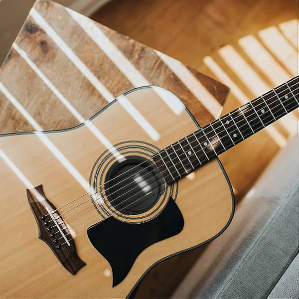 6st Gitarr Ljudhålsskydd, Gitarr Ljudhålskydd, Gitarr Dämpare Baksida Ljudhålsskydd För 38 39 40 4