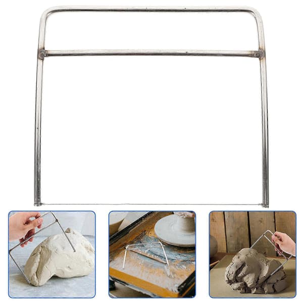 Rustfritt Stål Wire Mudderkutter Wire Leirekuttere DIY Mudder Skulpturverktøy