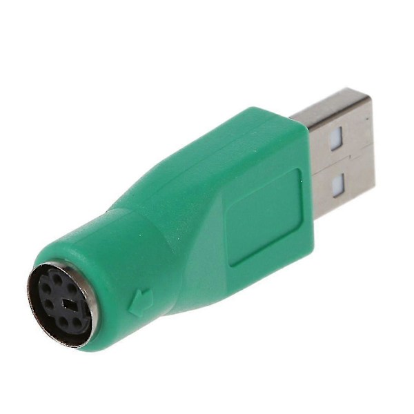 PS/2 Hona Till USB Hane Adapter Konverterare För Tangentbord Mus