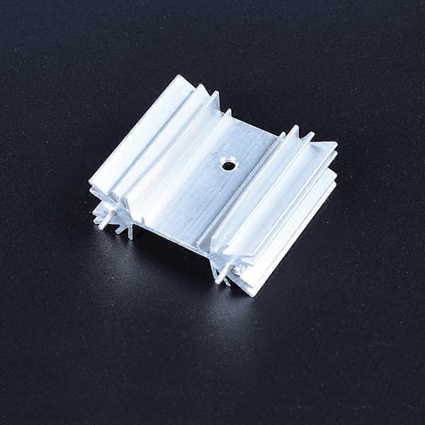 1 Sæt TO-220 Triode Køleplade Aluminium Elektronisk Radiator til Transistor Køler
