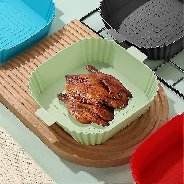 Silikon Bageplade Airfryer Silikon Bageplade Madlavningsudstyr Silikon Bageplade