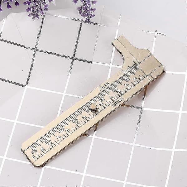 Vintage Vernier Skyvelære Kobber