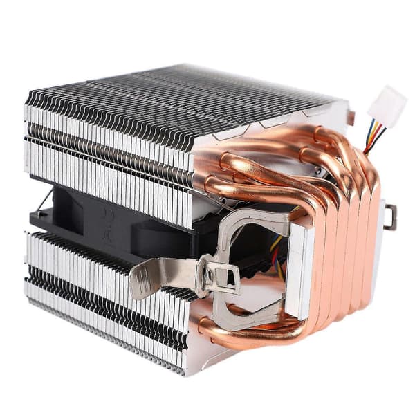 6 Rør Computer CPU Køler Blæser Køleplade Til Lag1156/1155/1150/775 Intel Amd