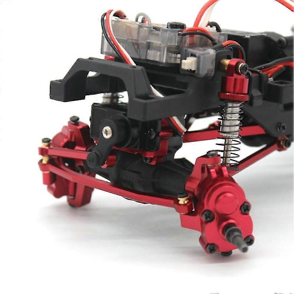 Til Fcx24 Metal Front Portal Housing C-hub 1/24 Rc Crawler Bil Opgraderingsdele Tilbehør,3