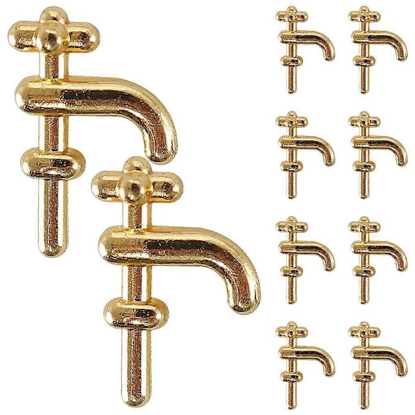 Unik Dukke Vandhane Pynt Realistisk DIY Dekoration Rekvisit Miniature Vask Vandhane Model