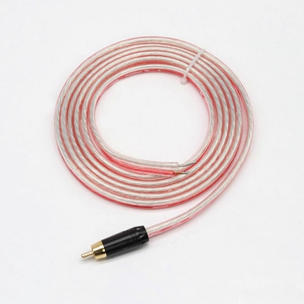 Udskiftnings-Reparationshøjttaler Bare Tråd Kabel 5ft Med RCA Stik Til Afskallede Ender