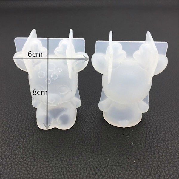 Hirvi Muotti 3D Käsityötyökalu DIY Kestävä Silikonimuotti Keittiötarvike