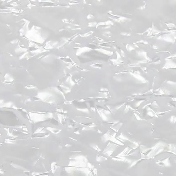 3-lagers PVC med gitarrplektrumskydd materialark DIY oklippt 43x29x0,23 cm, pärlvit