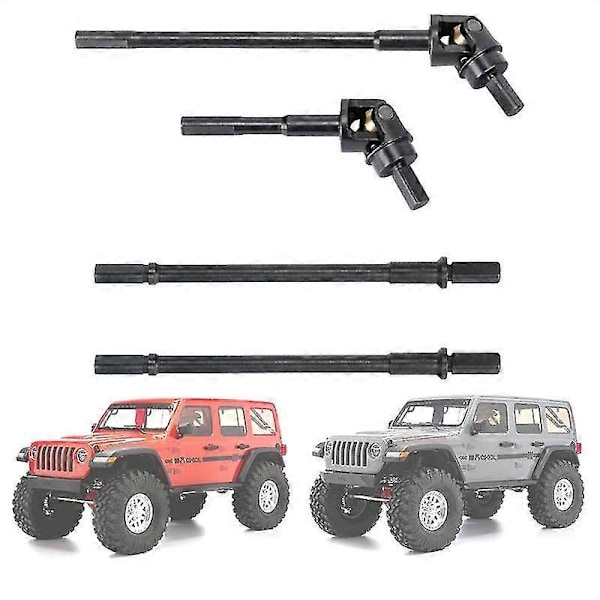 Ar45 Portalaksel Fremre Og Bakre Akselaksel Cvd Sett For Axial Scx10 Iii 1/10 Rc Crawler Bil Oppgraderinger