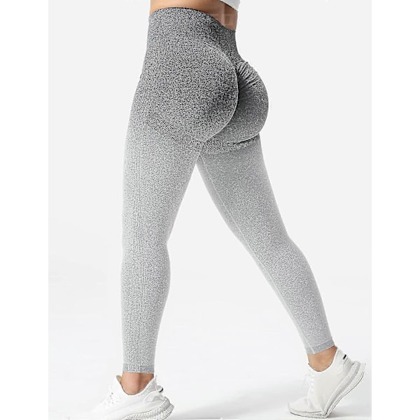 Sömlösa Träningsleggings För Kvinnor Gym Yoga Byxor Scrunch Butt Lift Leggings Hög S-3xl Style3 L