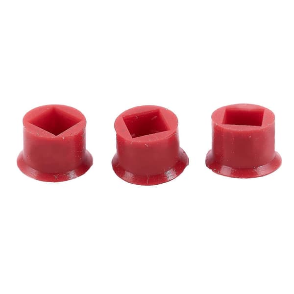 3x Rød Trackpoint-hette for bærbar PC /
