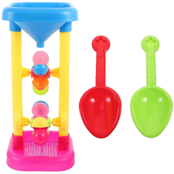 1 Set Barn Strand Sandleksak Timglas Leksak Vattenhjul Leksak för Barn