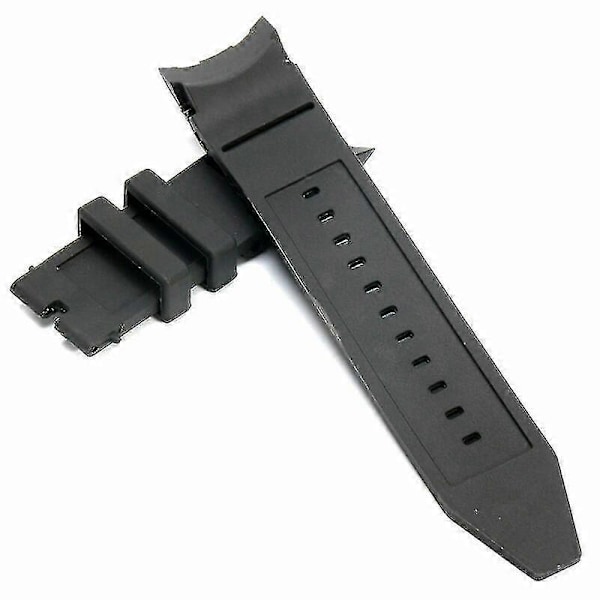 26 mm sort gummirem til Invicta Pro Diver Collection Chronograph